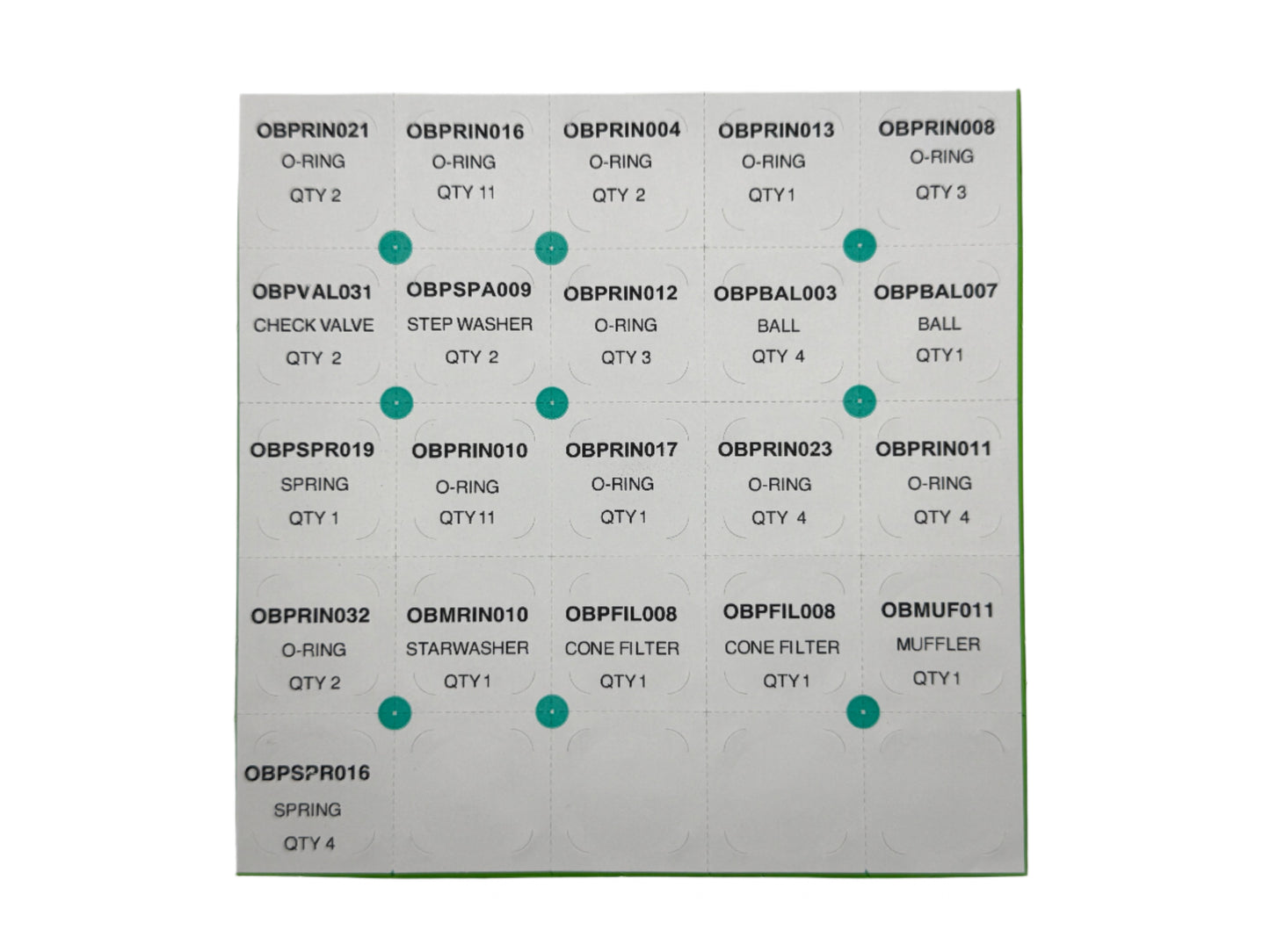 OB2100 Bio-Med Devices Overhaul Kit 2008