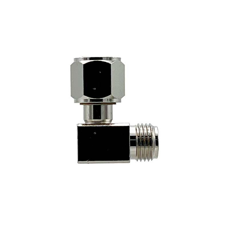 OBFIT063 Oxygen DISS 90° Elbow Male x Hex Nut 1.0" Stem