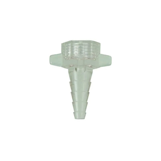 OBFIT055 Disposable Medical Tubing Nipple (Clear)