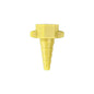 OBFIT056 Disposable Medical Tubing Nipple (Yellow)