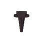 OBFIT057 Disposable Medical Tubing Nipple (Black)