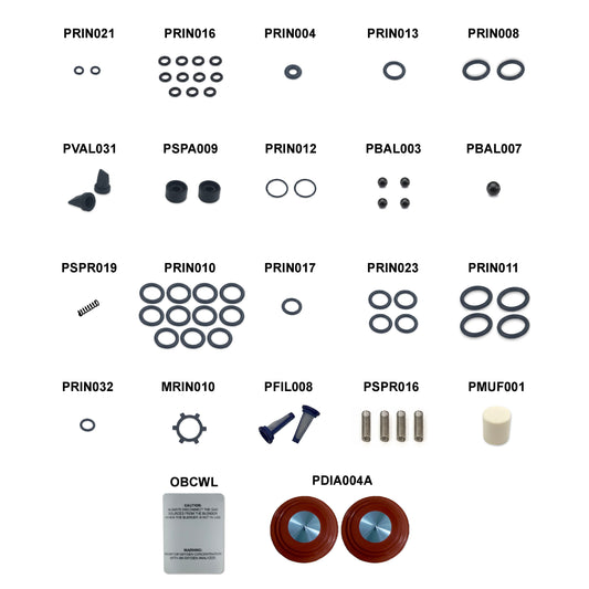 OB2100 Bio-Med Devices Overhaul Kit 2008