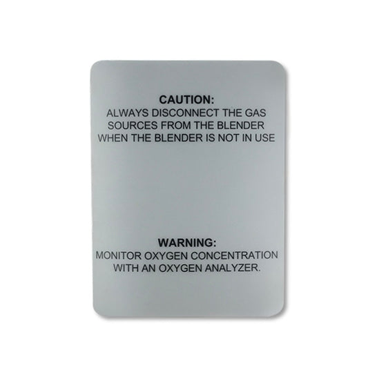 80035 Caution Warning Label (Set of 10)