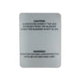 80035 Caution Warning Label (Set of 10)