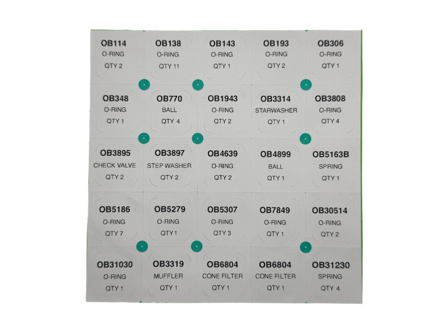 OB3100 Small Block Overhaul Kit 10003
