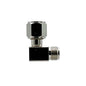 OBFIT063 Oxygen DISS 90° Elbow Male x Hex Nut 1.0" Stem
